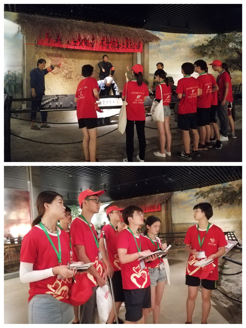 2。图为队员葛冉在大包干纪念馆内解说.jpg