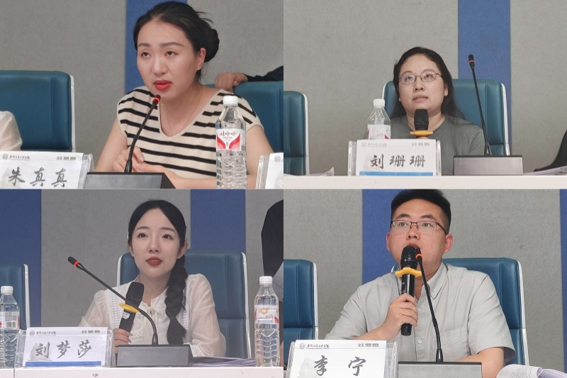 图为评委对参赛选手进行点评.jpg