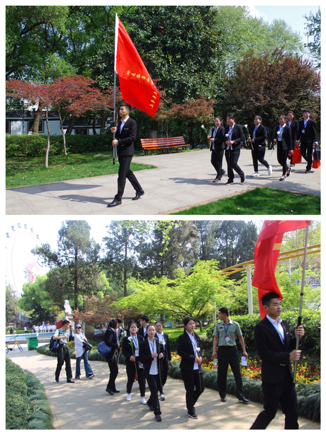 1.图为我院师生代表前往活动现场_副本.jpg