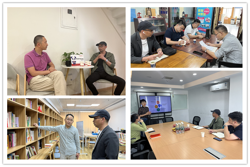 图为到哈贝教育、瑞思学科英语分校、惟艺兴文化传媒有限公司等三家企业实地走访.jpg 图为到哈贝教育、瑞思学科英语分校、惟艺兴文化传媒有限公司等三家企业实地走访.jpg